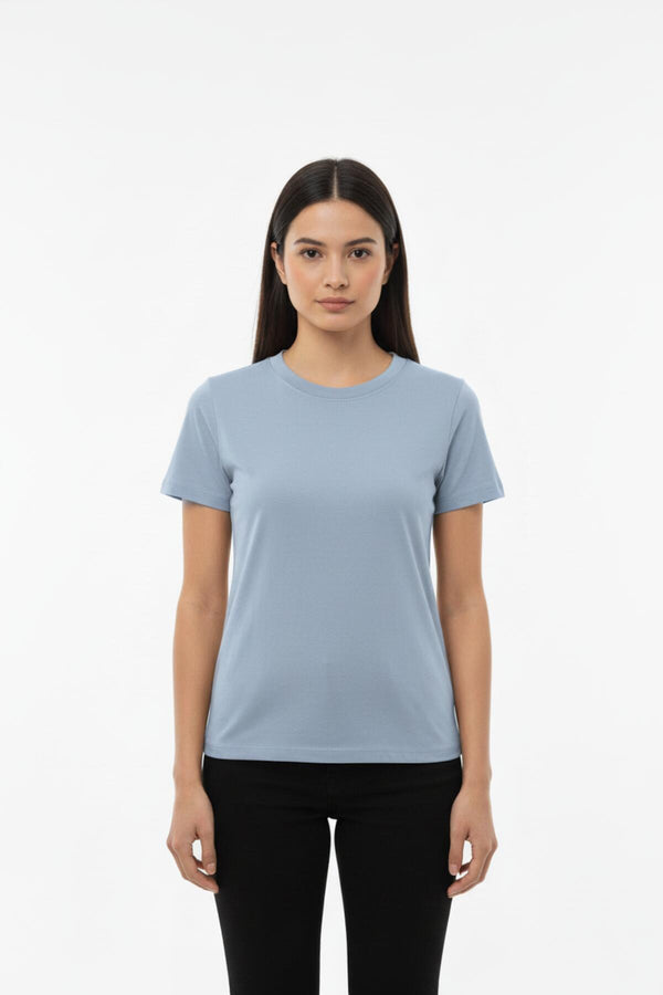 Body - T - Shirt Met Ronde Hals — Blauw