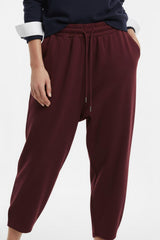 Broek Met Zoomdetail – Bordeaux