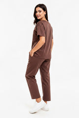 T - Shirtset Met Berenborduursel – Bruin