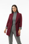 Blazer Met Luipaardvoering — Luipaard