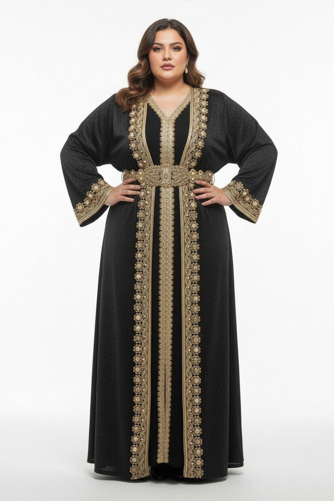 Kleid In Großen Größen – Schwarz