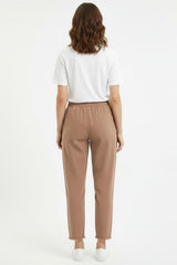 Broek Met Franjes Aan De Zoom – Bruin