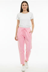 Broek Met Franjes Bij De Zoom — Roze