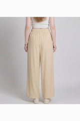 Tencel Plissé Harembroek – Nude