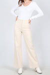 Palazzo - Jeans Met Elastische Taille — Denim