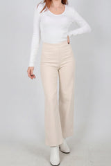 Palazzo - Jeans Met Elastische Taille — Denim