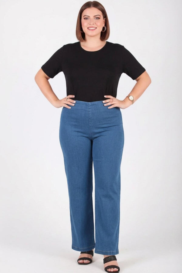 Wijde Jeans, Blauw