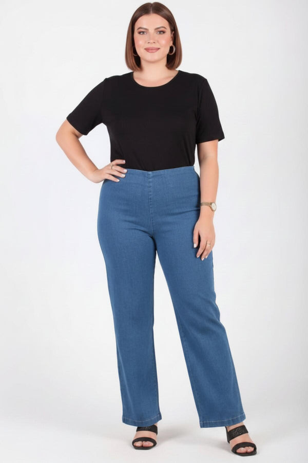 Wijde Jeans, Blauw