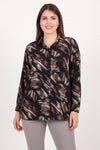 Blouse Met Dessin - Grote Maten, Multicolor