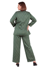 Satijnen 3‑Delige Plus - Size Set — Groen