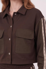 Tweedelig Set Met Parachute - Bies En Zakken – Bruin