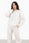 Kort Crewneck - Sweatshirt — Ecru