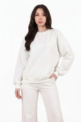 Kort Crewneck - Sweatshirt — Ecru