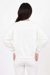 Kort Crewneck - Sweatshirt — Ecru