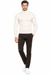 Herren Stoffhose – Braun