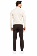 Herren Stoffhose – Braun