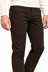 Herren Stoffhose – Braun