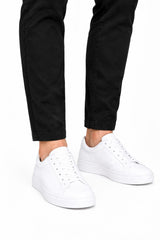 Herren Stoffhose, Moderner Schnitt – Schwarz