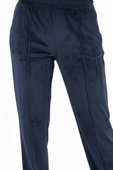 Ensemble Velours À Capuche — Bleu Marine