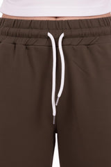 Arabiyeli Jogginghose Mit Schleifendetail – Hellbraun