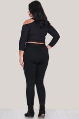 Zwarte Legging – Grote Maten