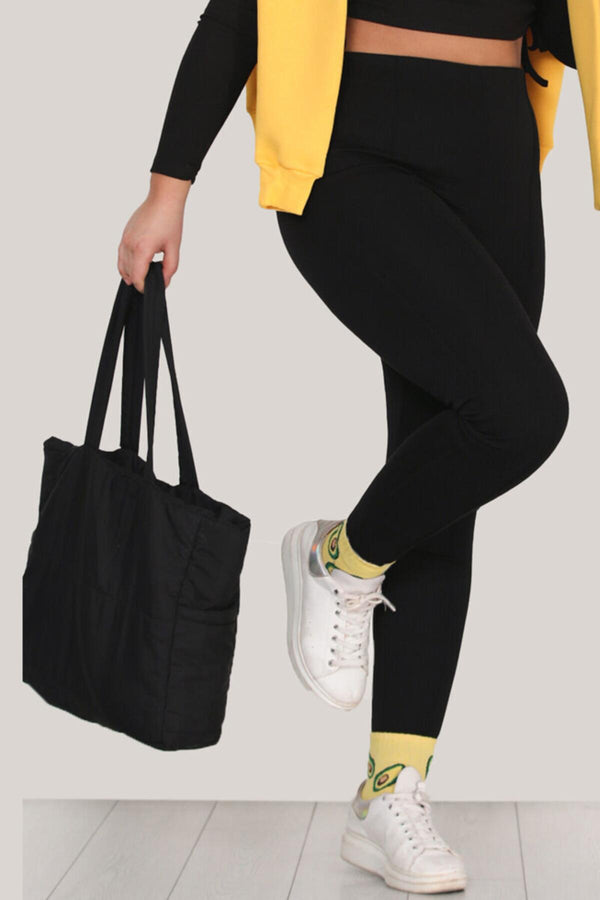 Legging Grote Maten - Zwart