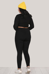 Legging Grote Maten - Zwart
