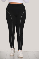 Plus - Size Legging – Zwart