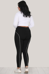 Plus - Size Legging – Zwart