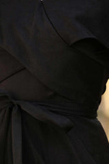 Midi - Abendkleid – Schwarz