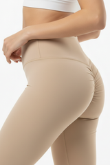 Push - Up Legging, Hoge Taille — Stone
